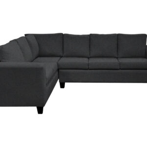 DS NZ made Kareena corner sofa Vish black (Ashlee)