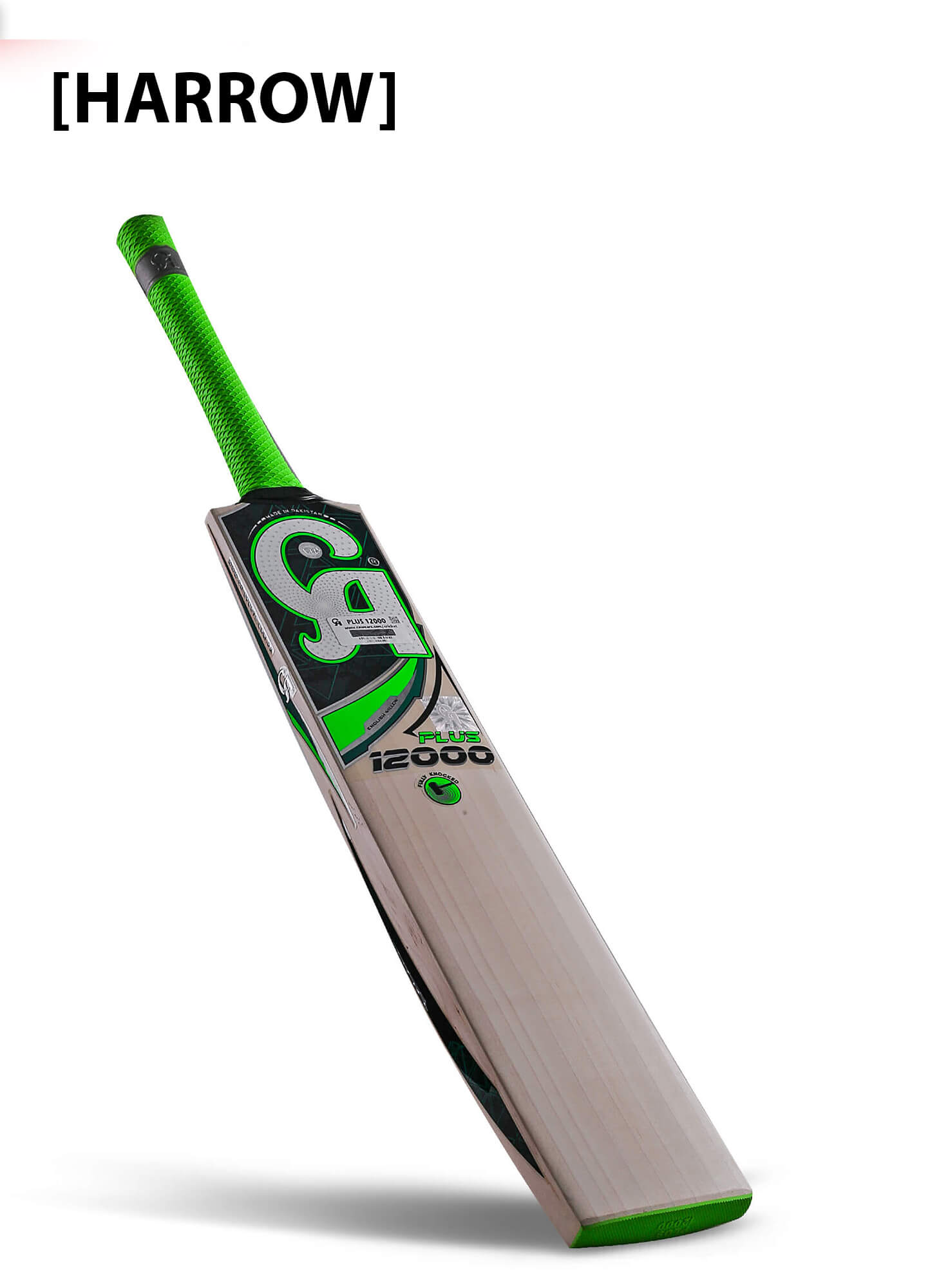 PLUS 12000 - Green  Cricket Bats,3