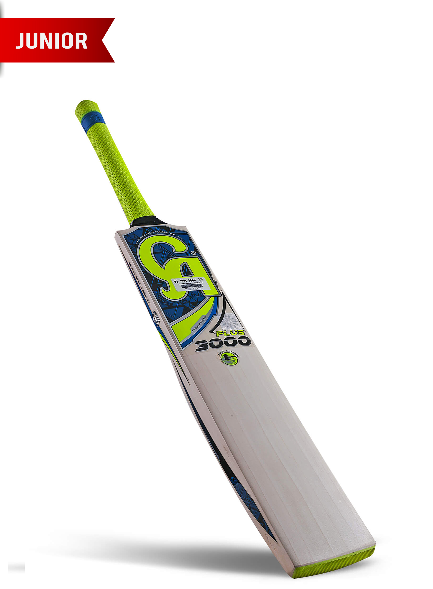 PLUS 3000 JUNIOR - Green  Cricket Bats,3