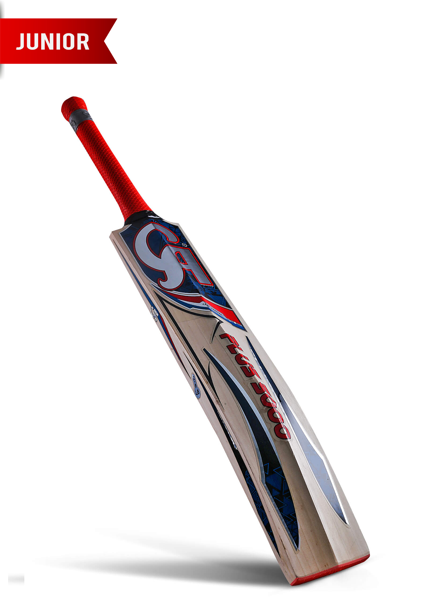 PLUS 5000 JUNIOR - Red  Cricket Bats,2