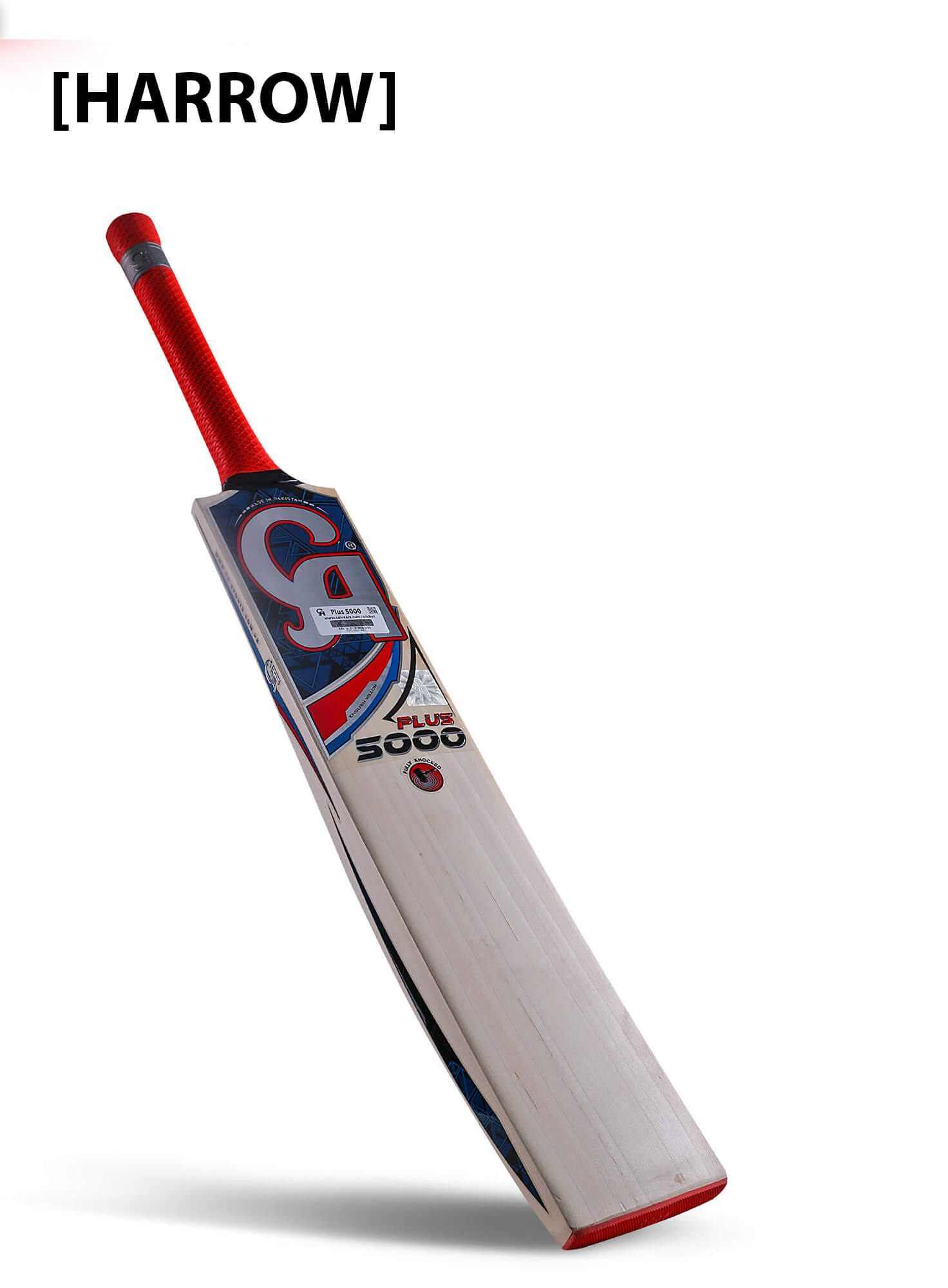 Plus 5000 - Red  Cricket Bats,3