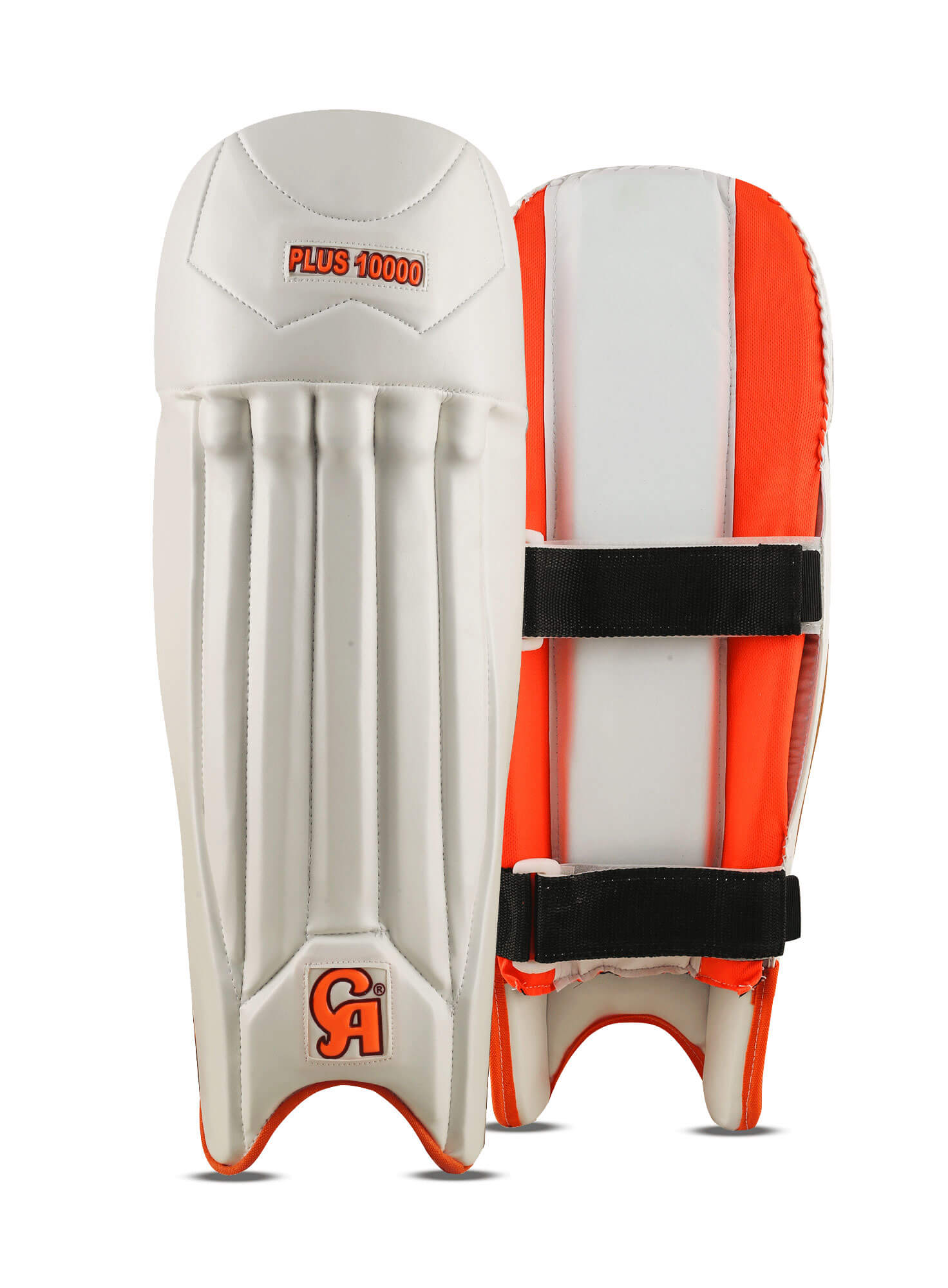 PRO 10000 WK PAD - Orange L.H.S, R.H.S Wicket Keeping Pads,2