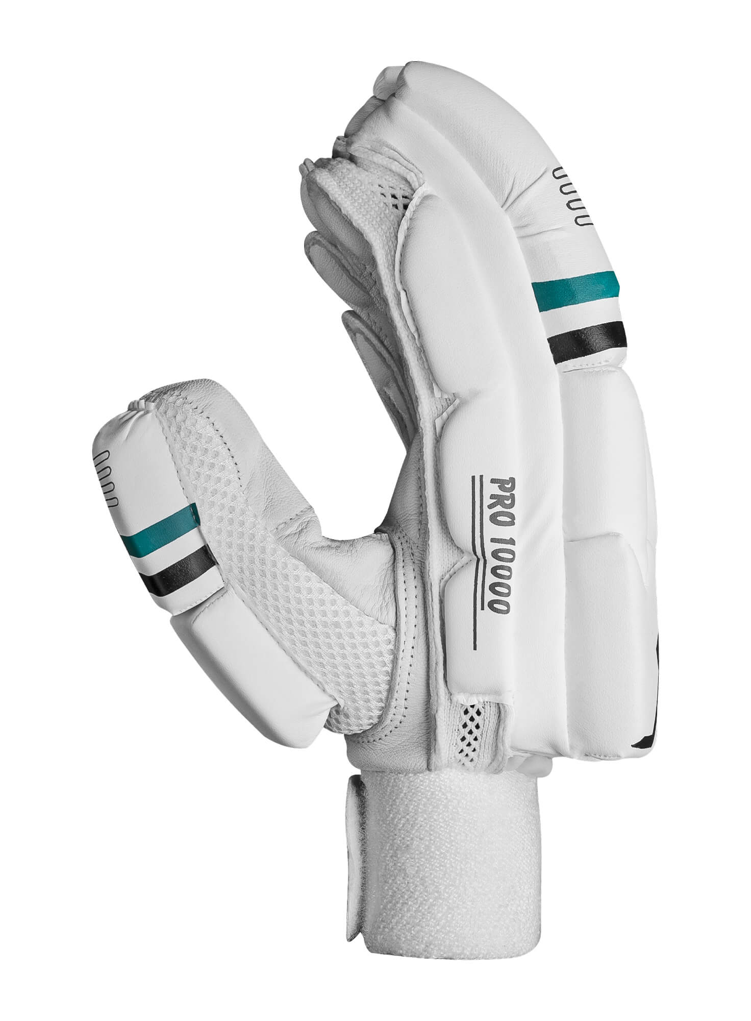 PRO 10000 - White L.H.S, R.H.S Batting Gloves,8