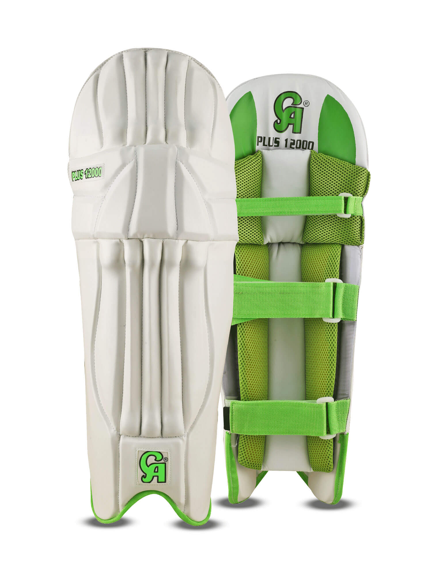 PRO 12000 - Green L.H.S, R.H.S Leg pads,2