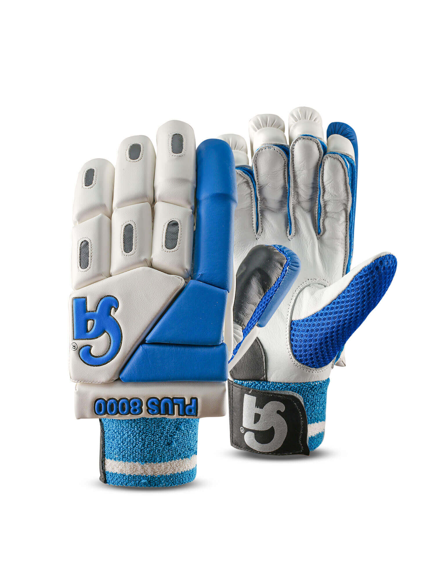 PRO 8000 - Blue L.H.S, R.H.S Batting Gloves,2