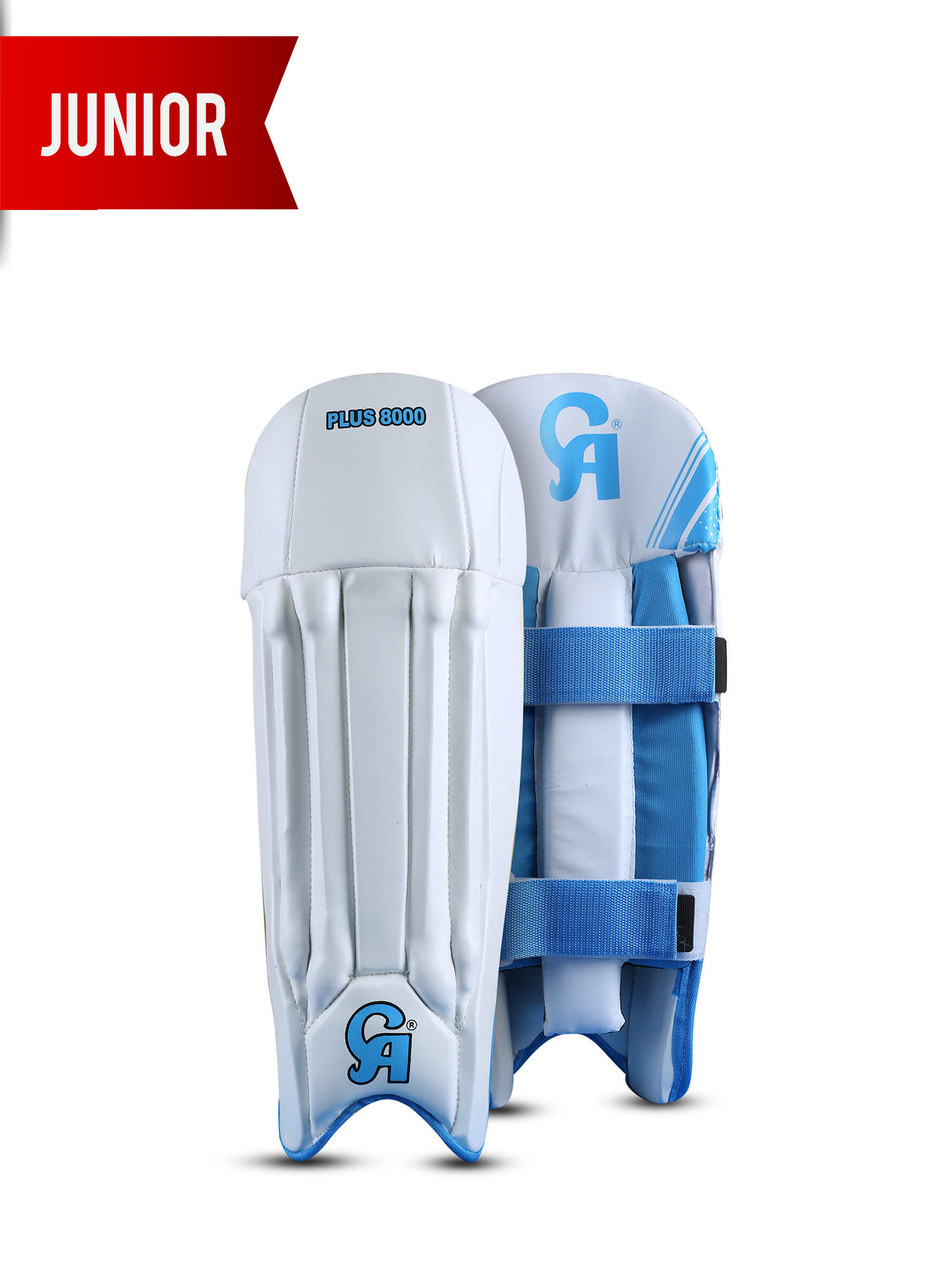 PRO 8000 - Blue L.H.S, R.H.S Junior Leg Pads,2