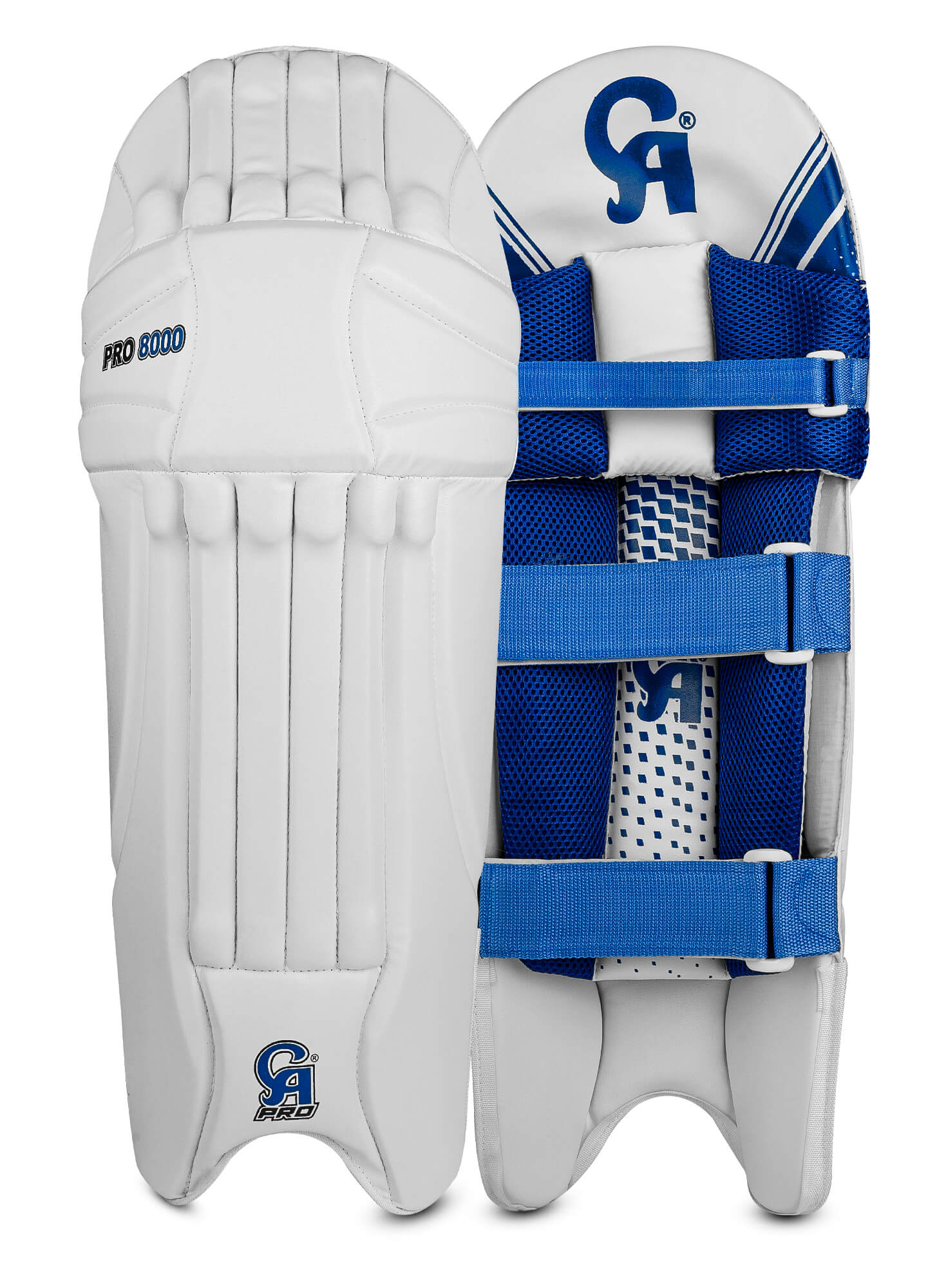 PRO 8000 - Blue L.H.S, R.H.S Leg pads,2