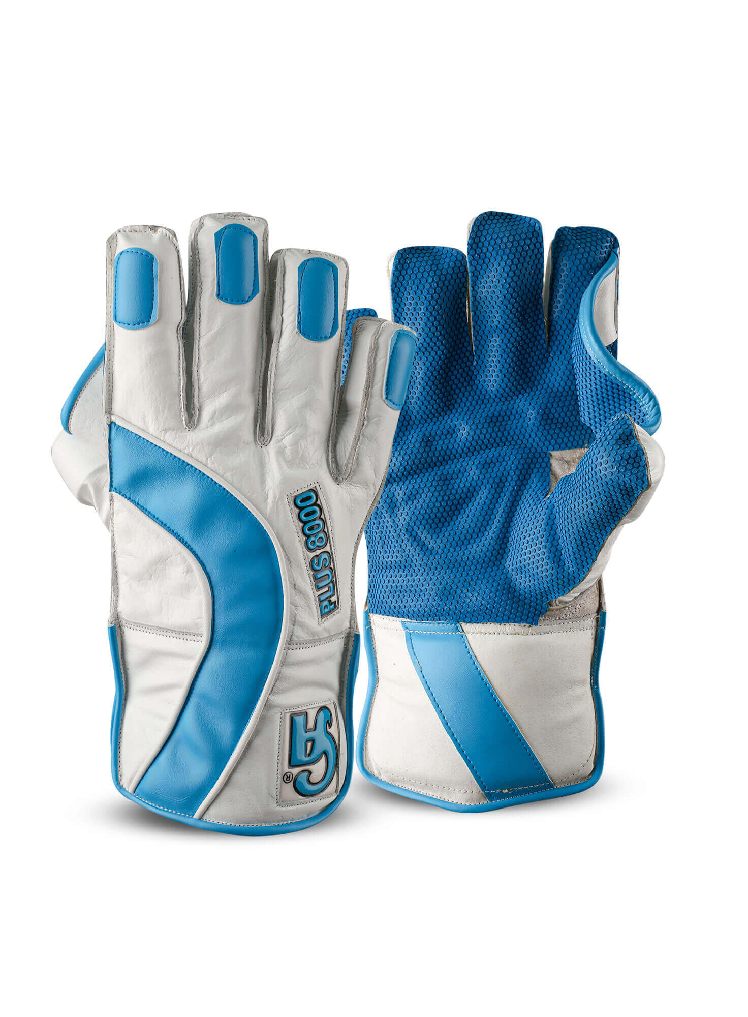 PRO 8000 WK GLOVES - Blue L.H.S, R.H.S Wicket Keeping Gloves,6