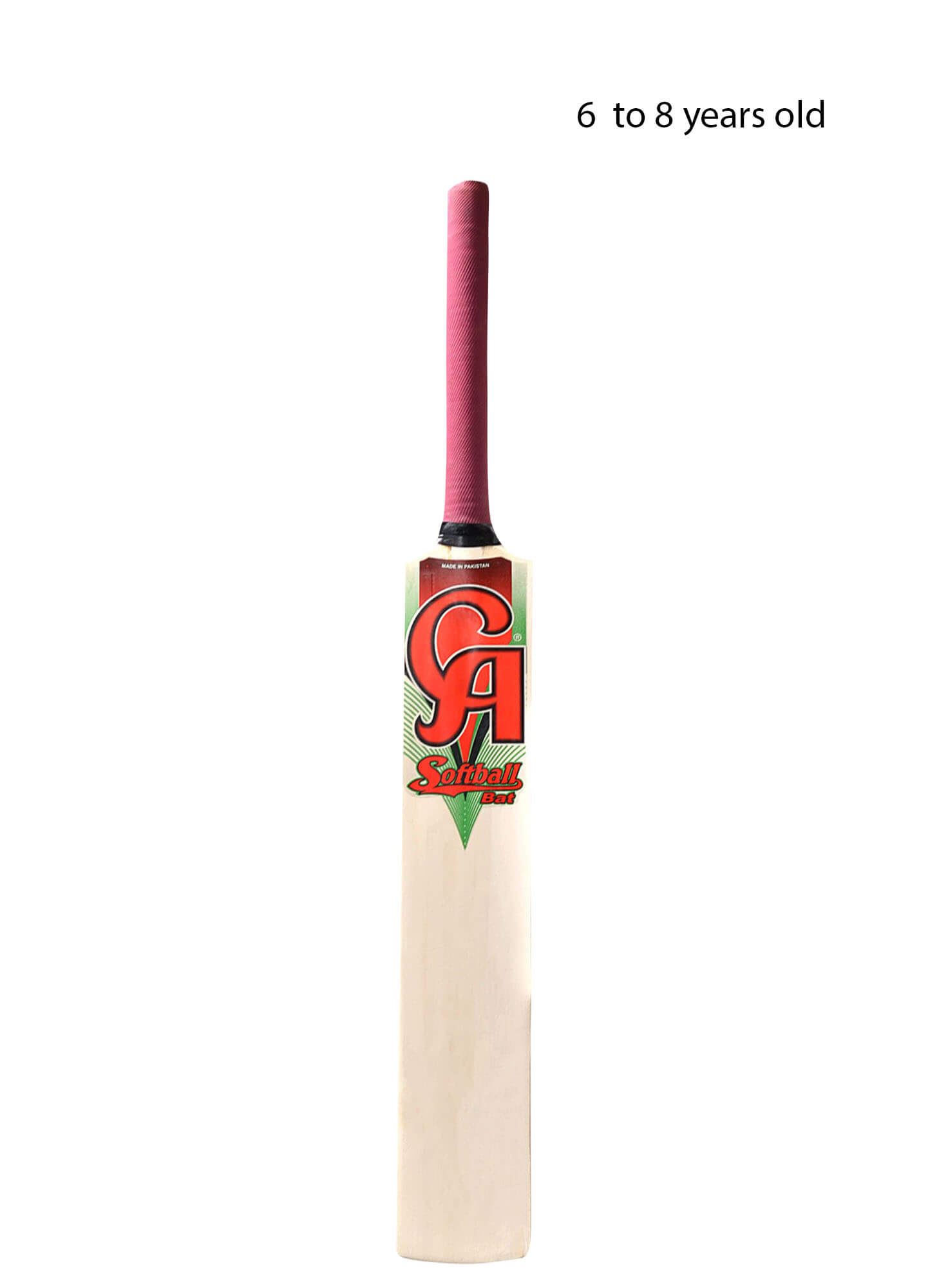 Softball Bat 6 - Red  Cricket Bats,1