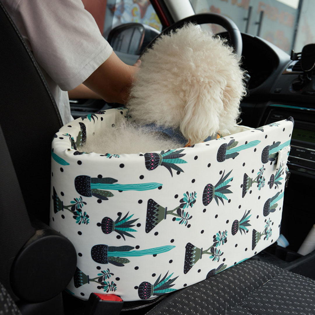 Soga 2X Car Central Control Nest Pet Safety Travel Bed Dog Kennel Portable Washable Pet Bag White, Pet Supplies, Dogs, Carriers &Amp; Travel Products, , ,  - Nz Depot 3