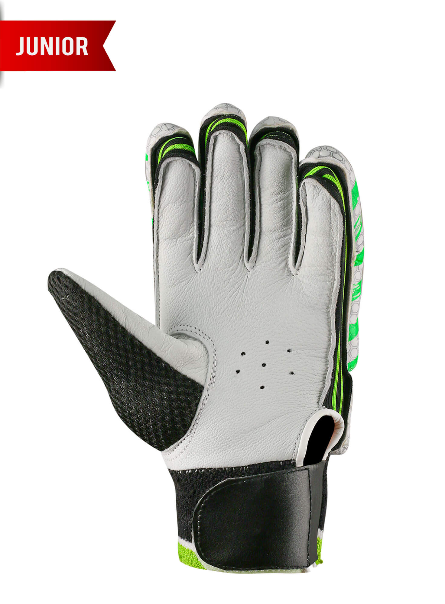 SOMO JUNIOR - Green L.H.S, R.H.S Junior Batting Gloves,3