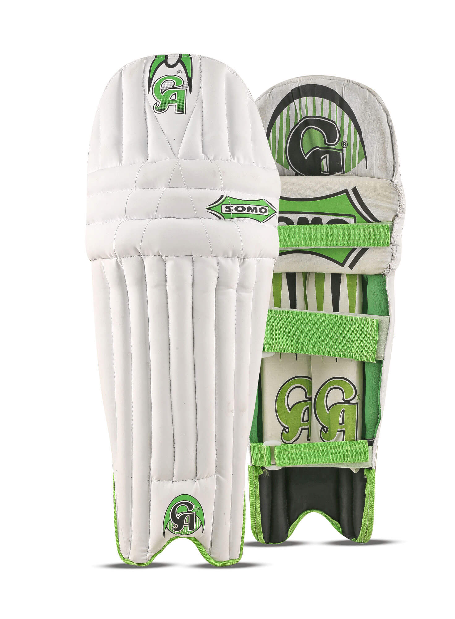 Somo Pads - Green L.h.s, R.h.s Leg Pads,2