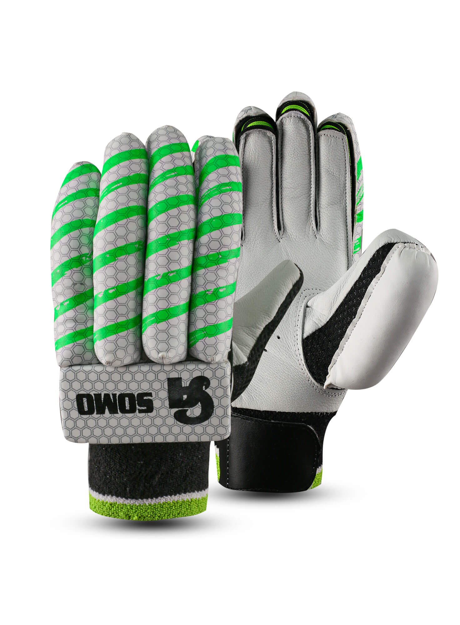 Somo - White L.h.s, R.h.s Batting Gloves,2