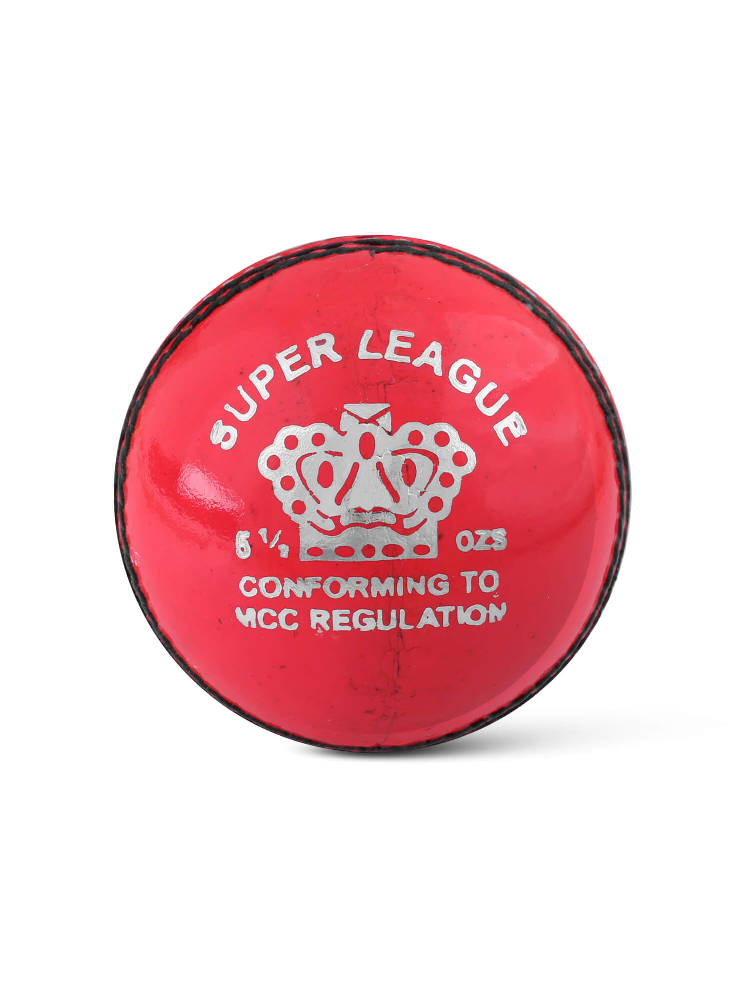 SUPER LEAGUE PINK - Red  cricket balls,1