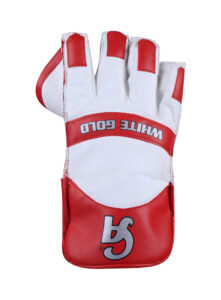 WHITE GOLD Red L.H.S R.H.S Wicket Keeping Gloves NZ DEPOT