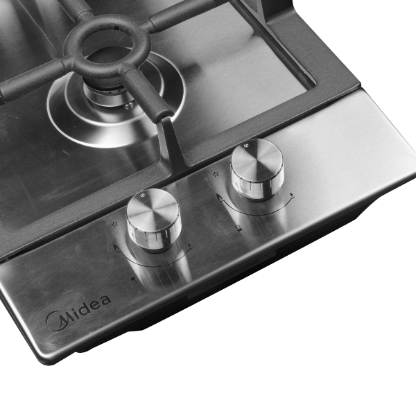 Midea 30Cm 2 Burner Gas Hob Stainless Steel 30Sb005 - Hobs - 30Sb005-2 - Nz Depot