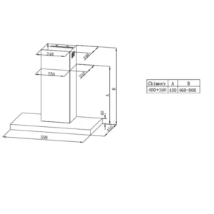 Midea 60cm T-Shape Rangehood Stainless Steel 60M17(SS) - Rangehoods - 60M17(S)-2 - NZ DEPOT