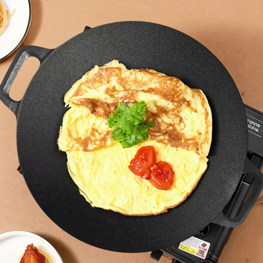 Soga 2X 42X37Cm Cast Iron Induction Crepes Pan Baking Cookie Pancake Pizza Bakeware, Home &Amp; Living, Kitchen &Amp; Dining, Cookware, Frying Pans, ,  - Nz Depot 4