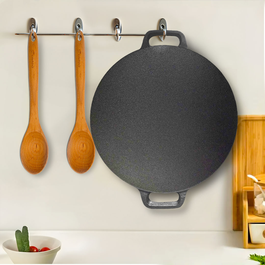 Soga 2X 42X37Cm Cast Iron Induction Crepes Pan Baking Cookie Pancake Pizza Bakeware, Home &Amp; Living, Kitchen &Amp; Dining, Cookware, Frying Pans, ,  - Nz Depot 10