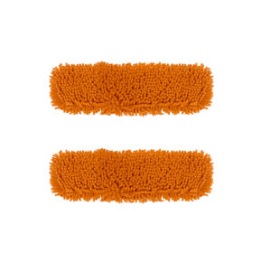 SOGA 2X 50x12 Orange Microfiber Flat Mop Floor Cleaning Pads Rotating Dust Remover, Home & Garden, Cleaning, Mops & Buckets, , ,  - NZ DEPOT 1