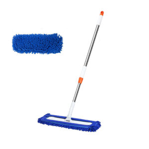 SOGA 60x12 Blue Microfiber Flat Mop Floor Cleaning Pads Rotating Dust Remover, Home & Garden, Cleaning, Mops & Buckets, , ,  - NZ DEPOT 1