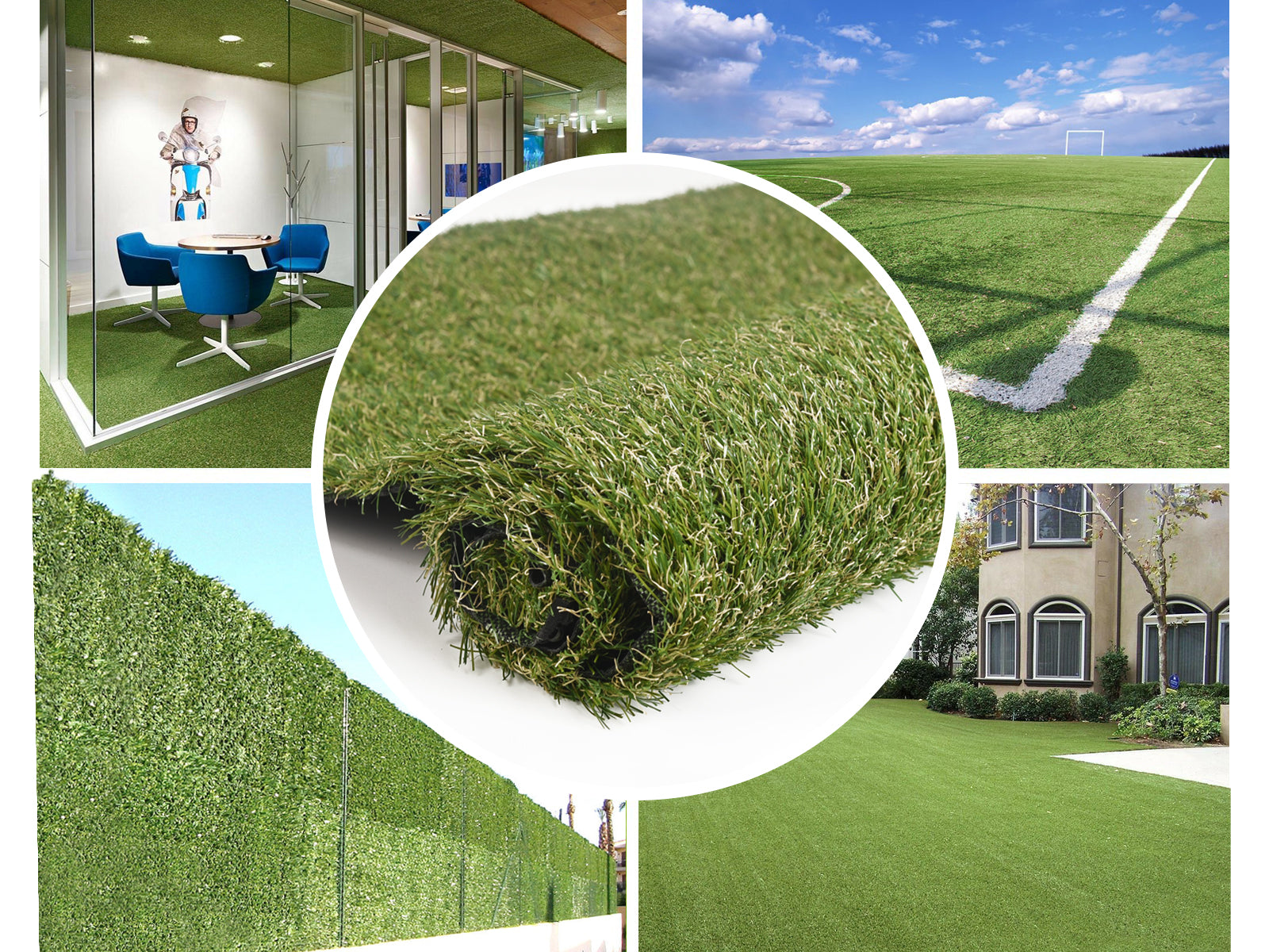 2Mx5M Multi Colors Artificial Grass 30Mm Thick Pr66655403 Artificial Grass Nz Depot 5 - Nz Depot