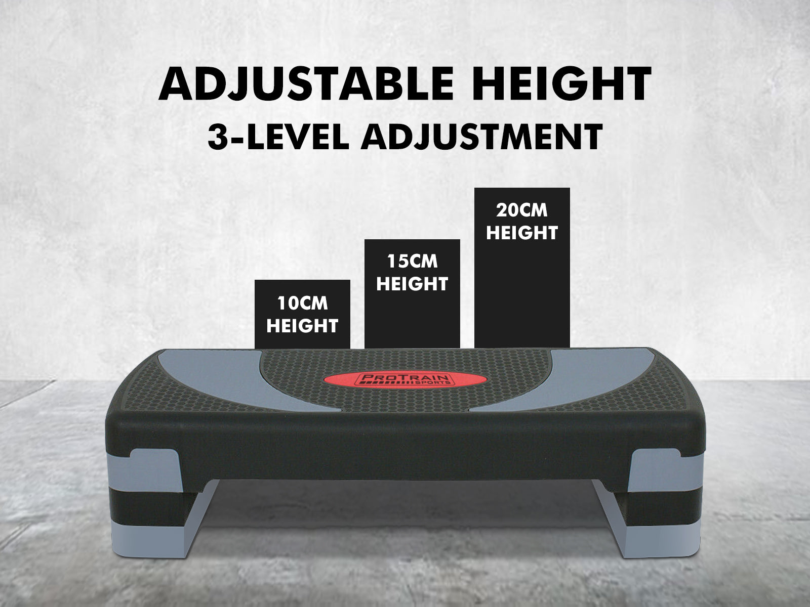 3 Level Aerobic Step 10 20CM PR6323 Air Track NZ DEPOT 7