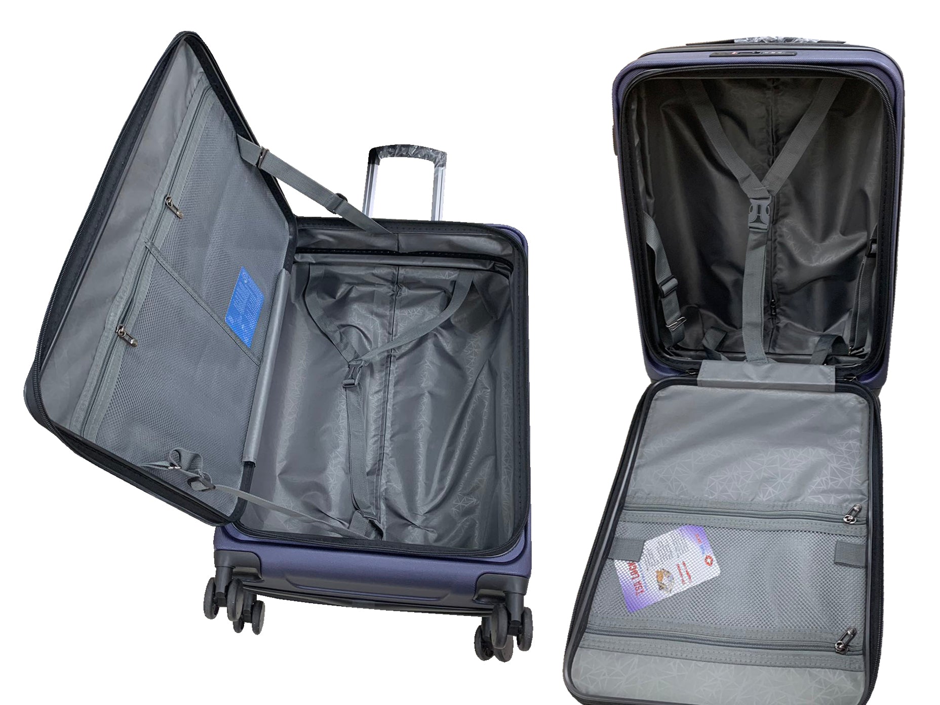 3 Piece Front Open Luggage Set Blue Pr12961 Luggage Sets Nz Depot 5 - Nz Depot