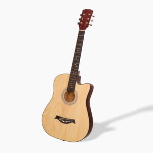 DS 38'' Acoustic Guitar Natural Wood Colour