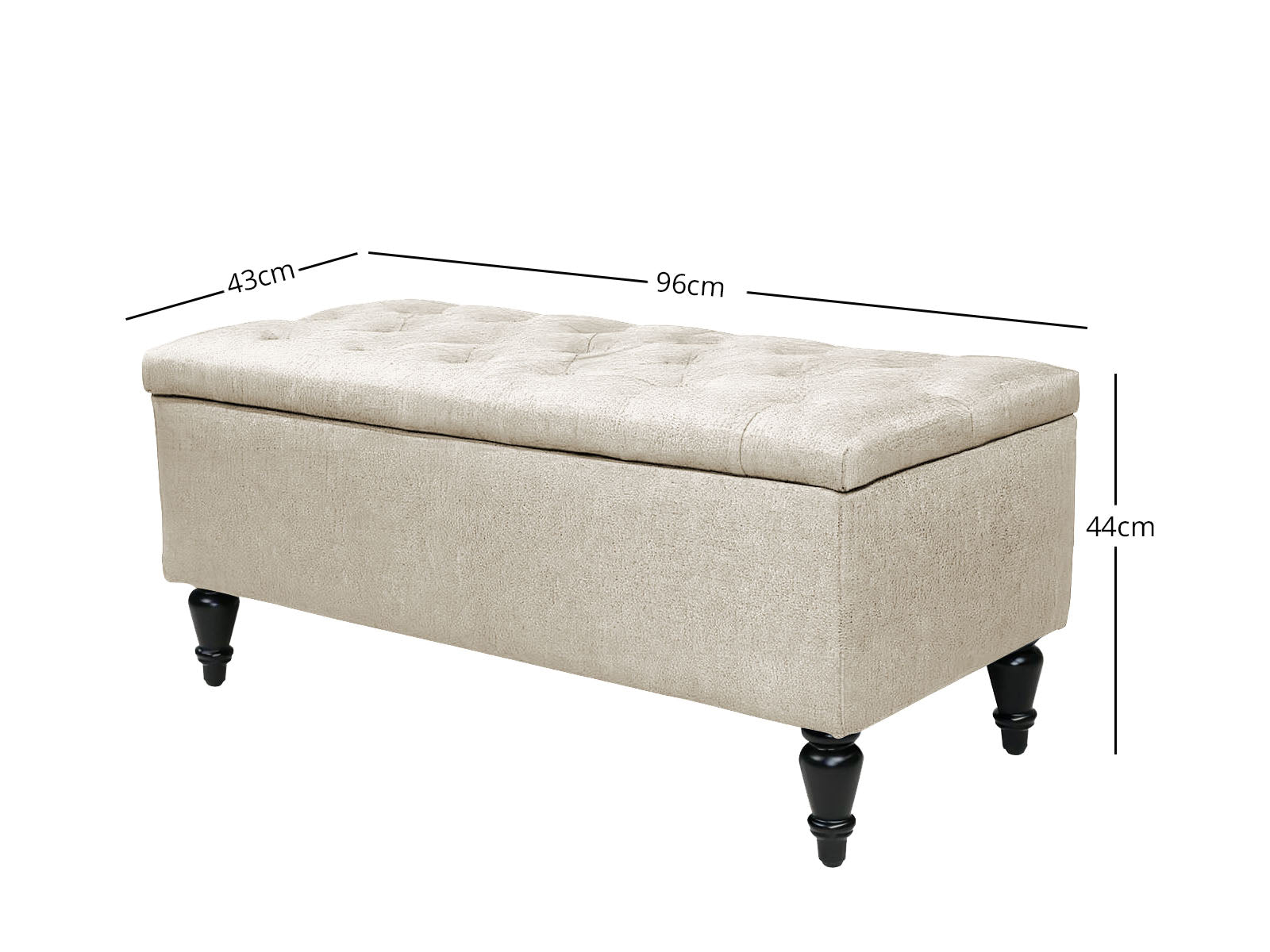 Abble Storage Ottoman Linen Beige M Pr65431 Ottomans Nz Depot 3 - Nz Depot