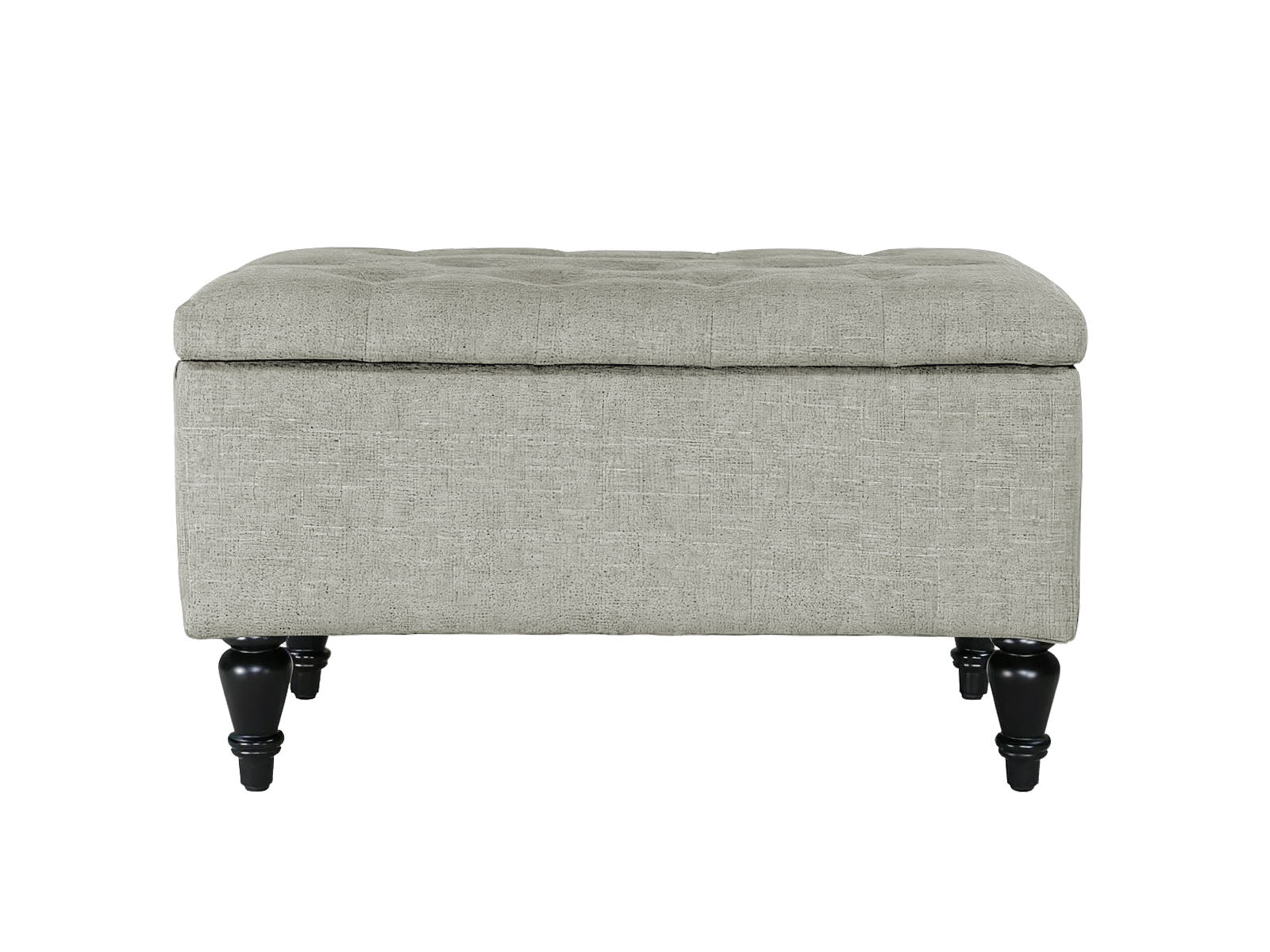 Abble Storage Ottoman Linen Grey S PR65429 Ottomans NZ DEPOT 4 - NZ DEPOT