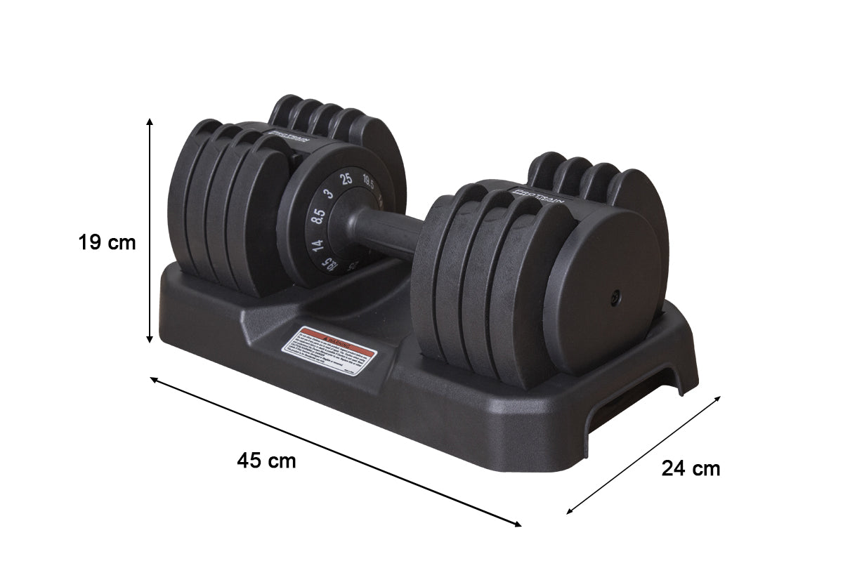 Adjustable Dumbbell 25Kg Pr9034 Weight Bench Nz Depot 7 - Nz Depot