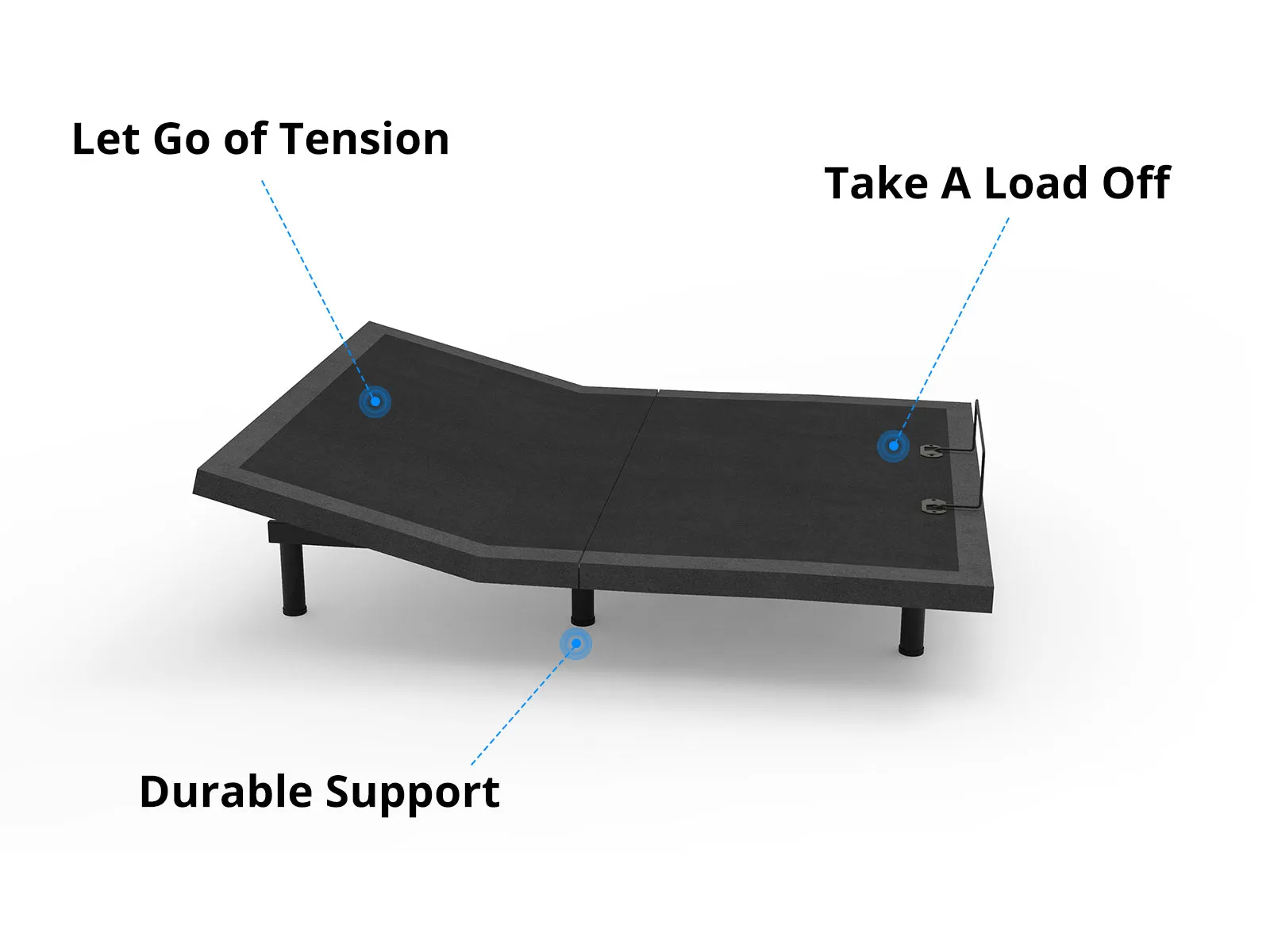 Adjustable Electric bed with Memory Foam Mattress Long Single Combo PR65622 Bed Frames NZ DEPOT 3