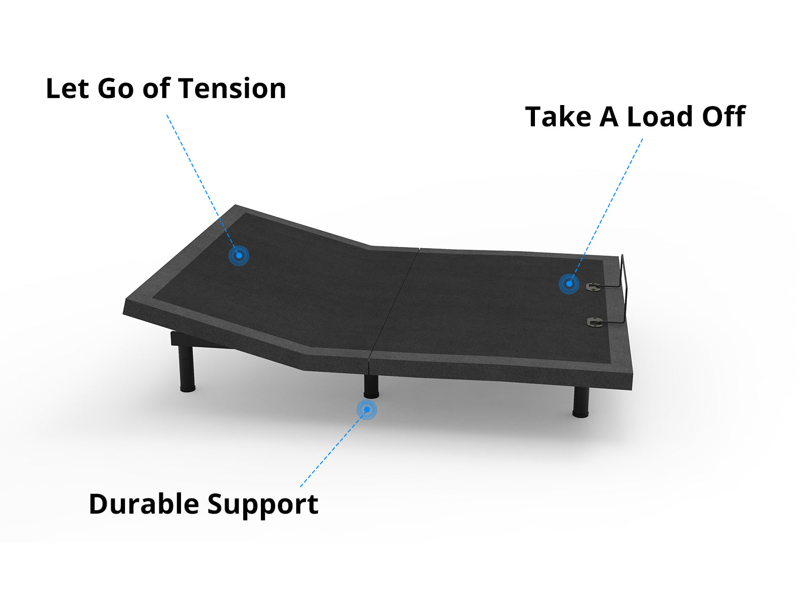 Adjustable Electric Bed With Memory Foam Mattress Queen Combo Pr65623 Bed Frames Nz Depot 3 - Nz Depot