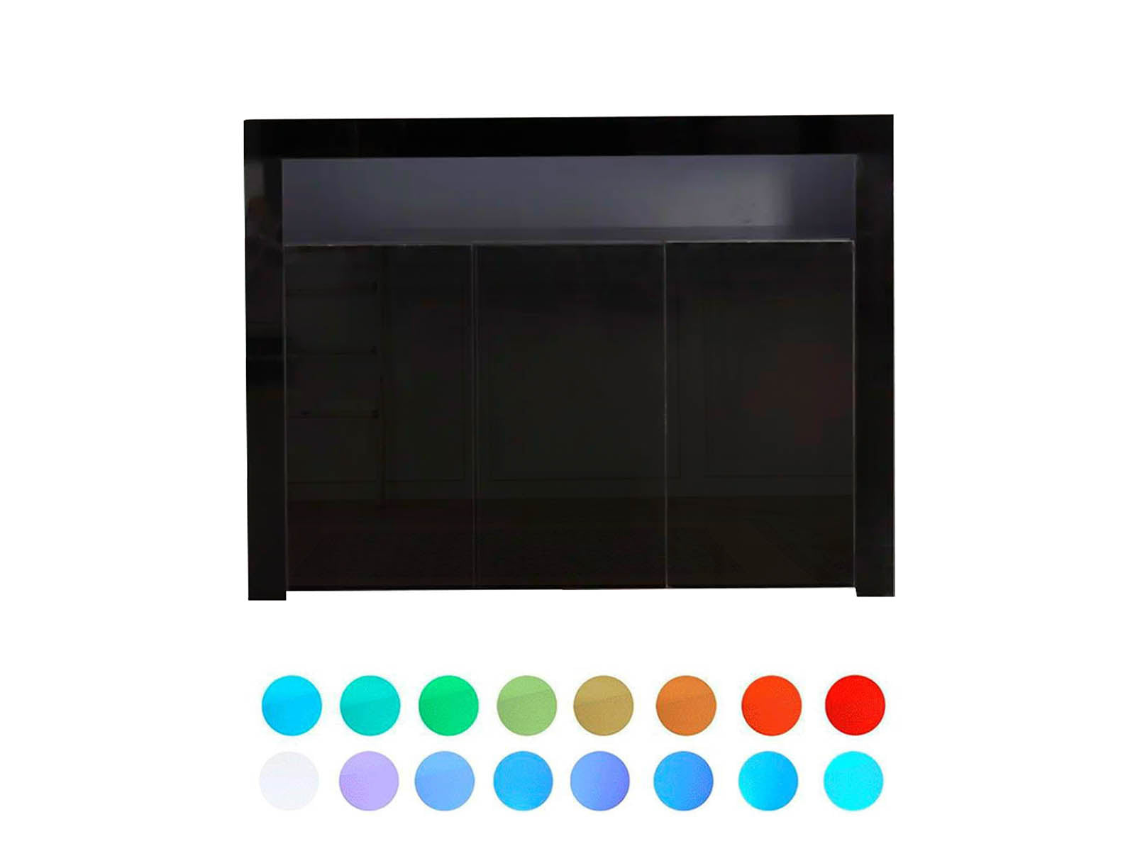 Anshos Buffet 130 with LED Light PR10104 Buffet Sideboards NZ DEPOT 4