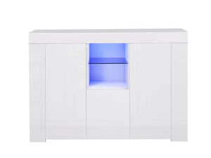 Anshos Storage Cabinet With Led Light Pr10107 Tallboys Nz Depot - Nz Depot