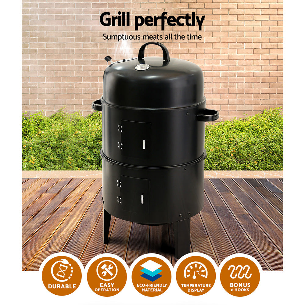 BBQ Smoker PR6233 All Outdoor NZ DEPOT 3