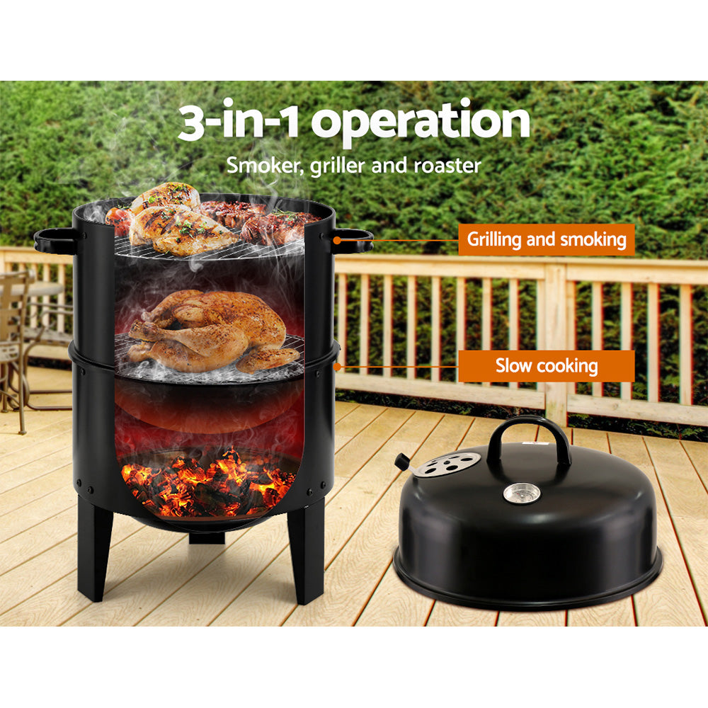 BBQ Smoker PR6233 All Outdoor NZ DEPOT 4