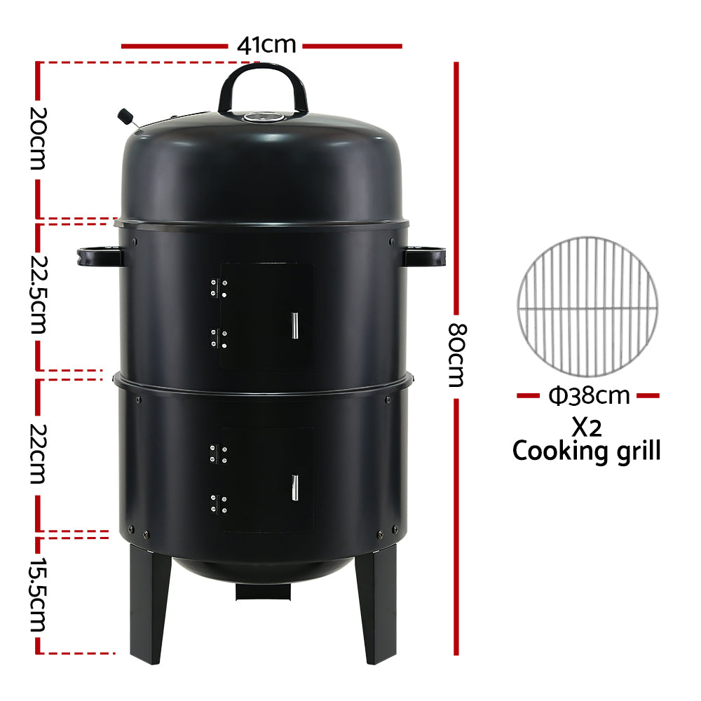 BBQ Smoker PR6233 All Outdoor NZ DEPOT 8