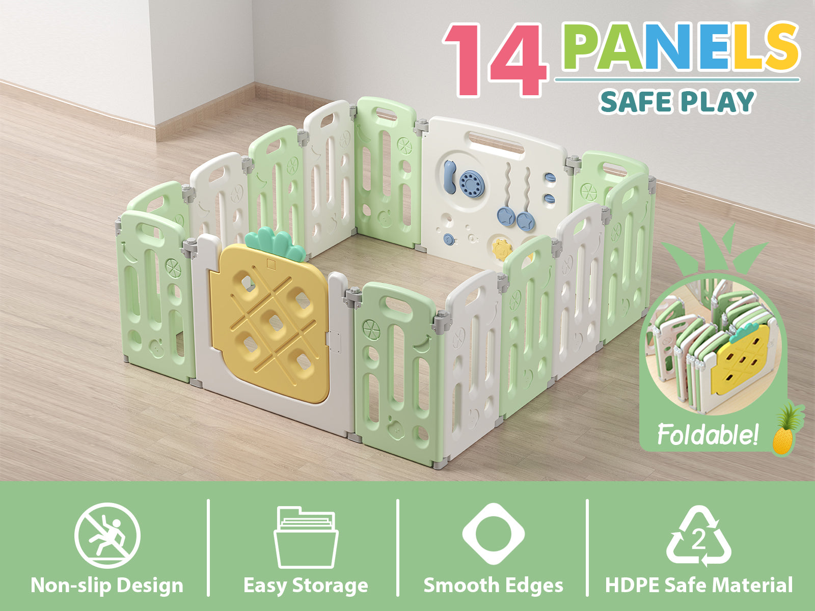 Baby Fruit Playpen Pr6647 Kid Organisers Nz Depot 10 - Nz Depot