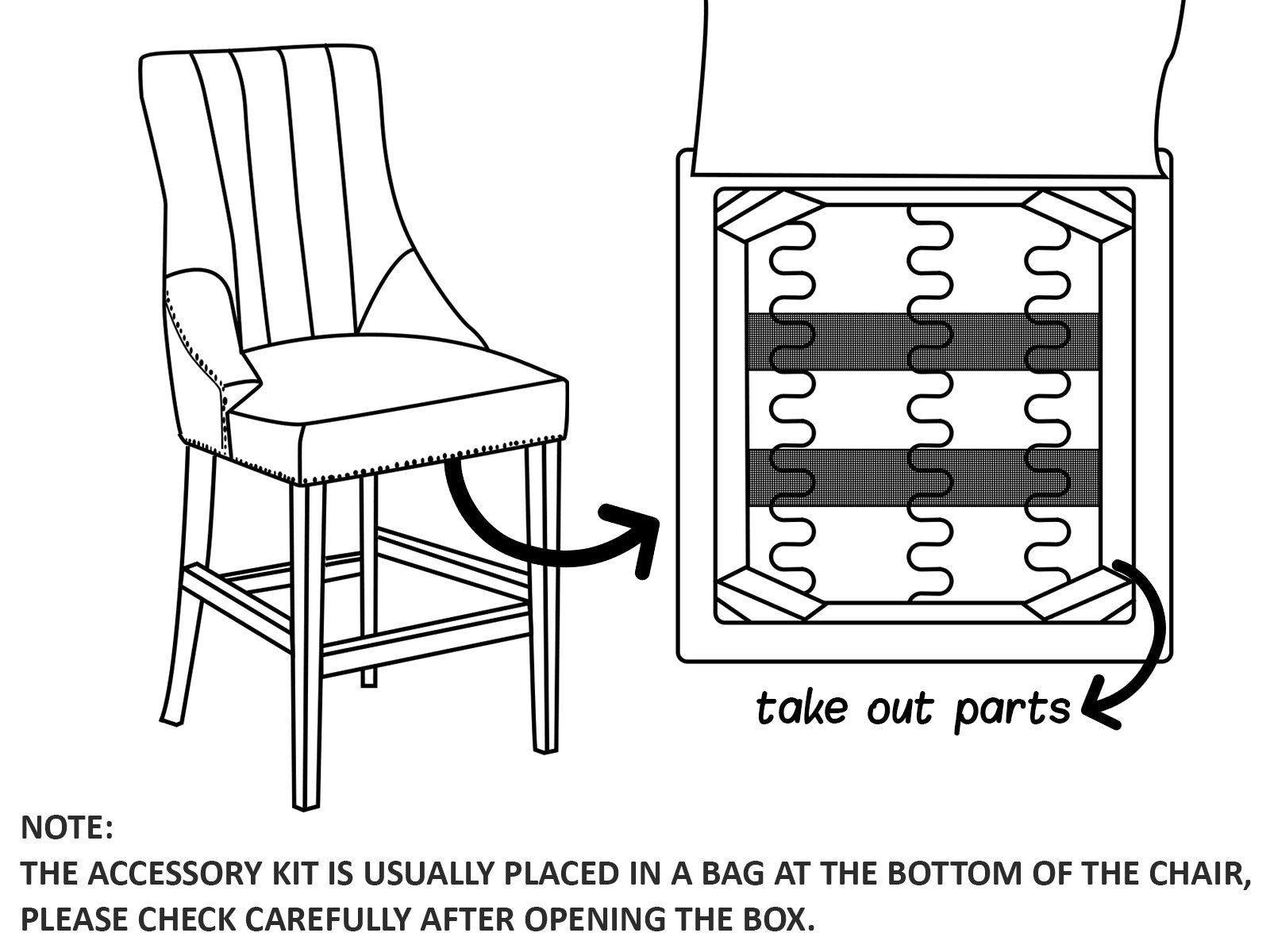 Bar Stool Chairs x2 PR9600 Dining Chairs NZ DEPOT 7