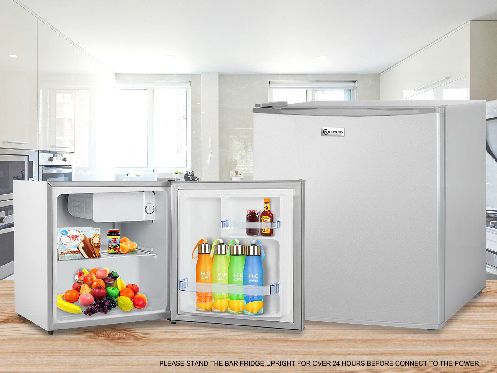 Bar Fridge B Med Grey Pr9423 Bar Fridge Nz Depot 7 - Nz Depot