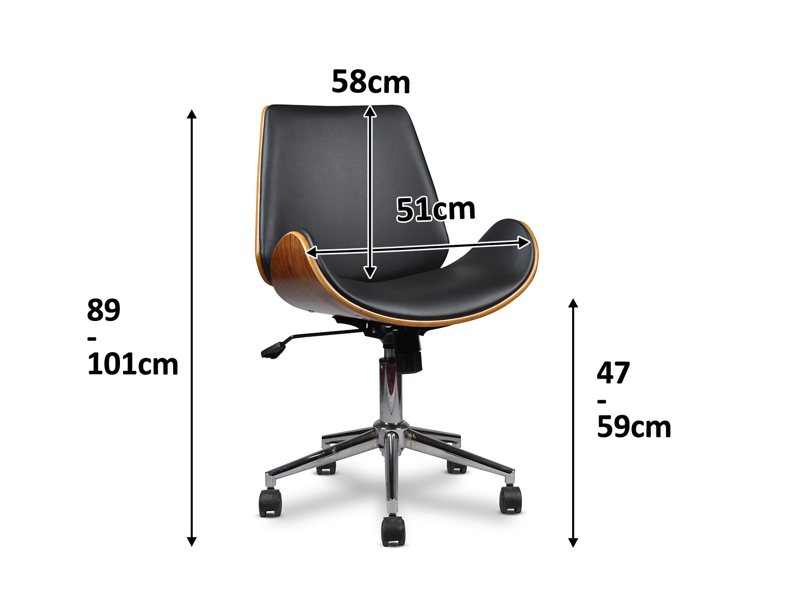 Bentwood Office Chair Pr666426 Office Chairs Nz Depot 6 - Nz Depot