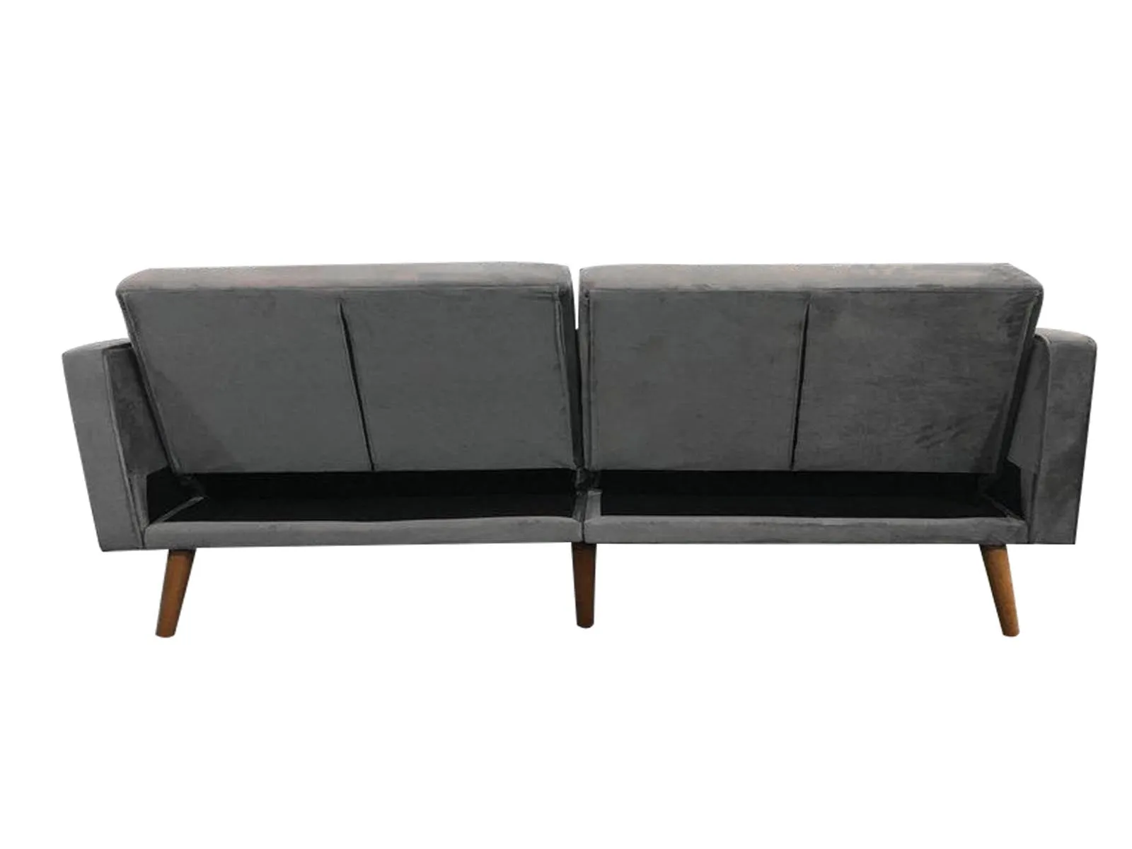 Berman Futon Sofa Bed Velvet Pr8883 Sofas Sectionals Sofa Beds Nz Depot 6 - Nz Depot