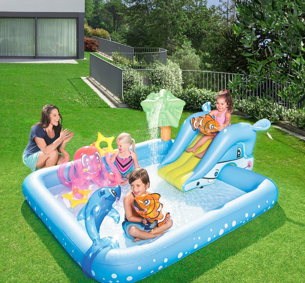 Bestway Kids Wading Pool Pr6665406 Swimming Pools Air Beds Nz Depot 5 - Nz Depot