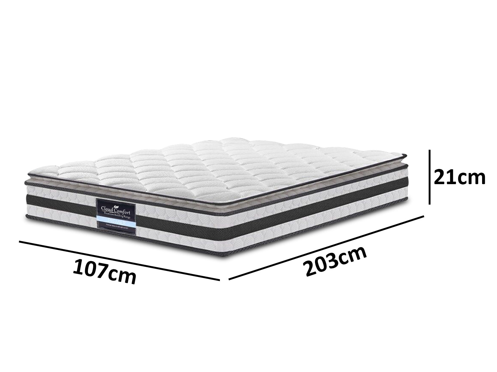 Bonnell Mattress King Single 21Cm PR5202 1 Mattresses NZ DEPOT 5