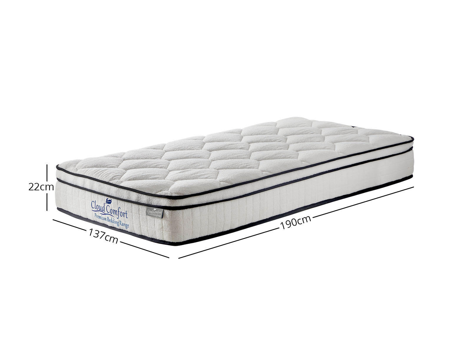 Boucle 22 Mattress Double Pr12654 Mattresses Nz Depot 3 - Nz Depot