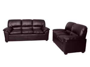 Braura Sofa Set Brown Pr8870 Sofas Sectionals Sofa Beds Nz Depot - Nz Depot