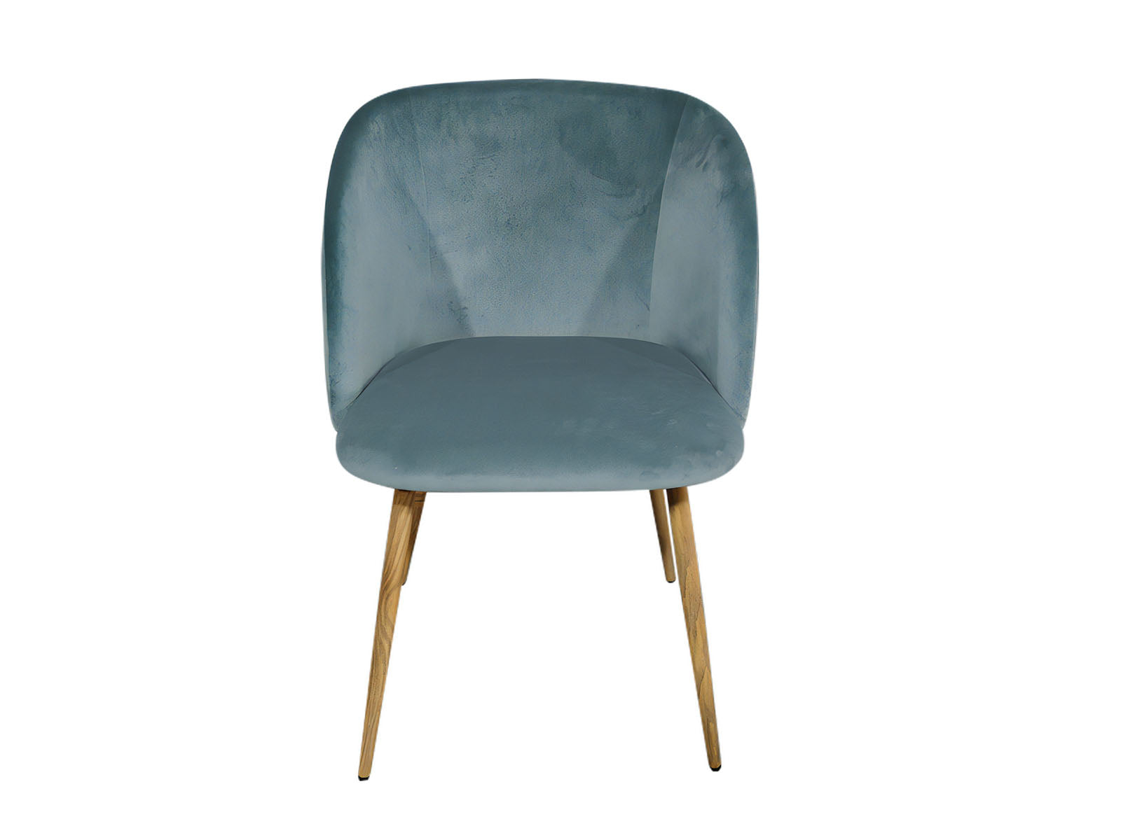 Brawley Dining Chair Velvet Aqua Blue Pr65605 Dining Chairs Nz Depot 3 - Nz Depot