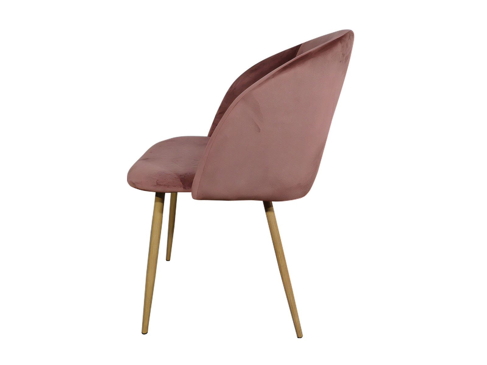 Brawley Dining Chair Velvet Pink Pr65604 Dining Chairs Nz Depot 3 - Nz Depot